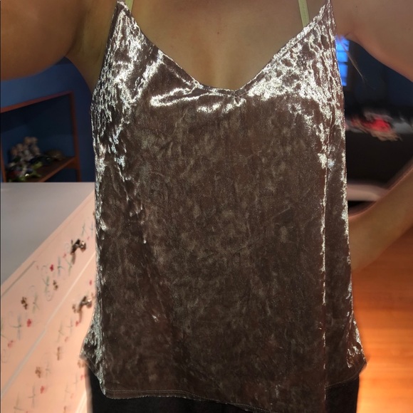 Flowy velvet tank top from Nordstrom - Picture 5 of 5
